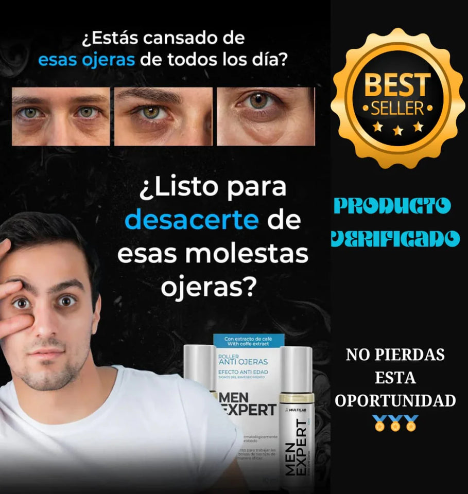 MEN EXPERT - ROLLER ANTI OJERAS 100% EFECTIVO